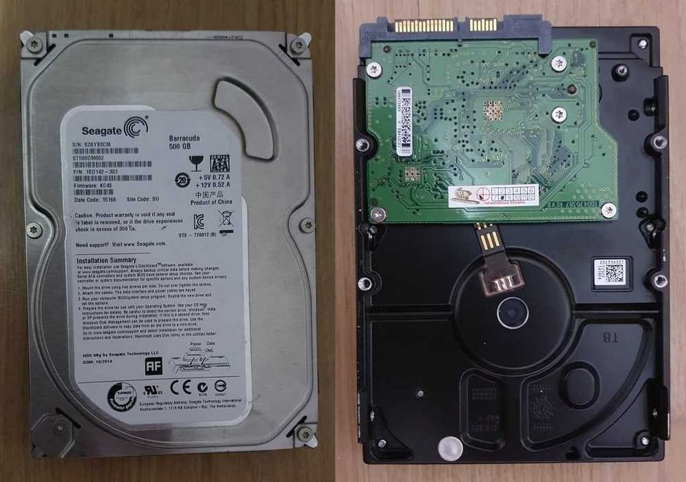 Твърди дискове Seagate 160 и 500 GB