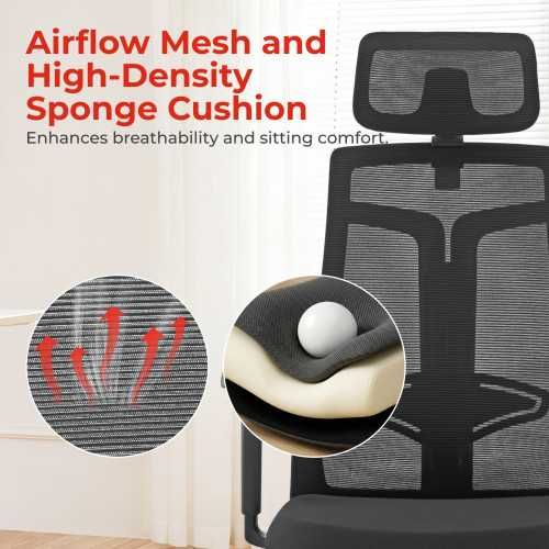 Офисное Кресло Lumi CH05-40 Black