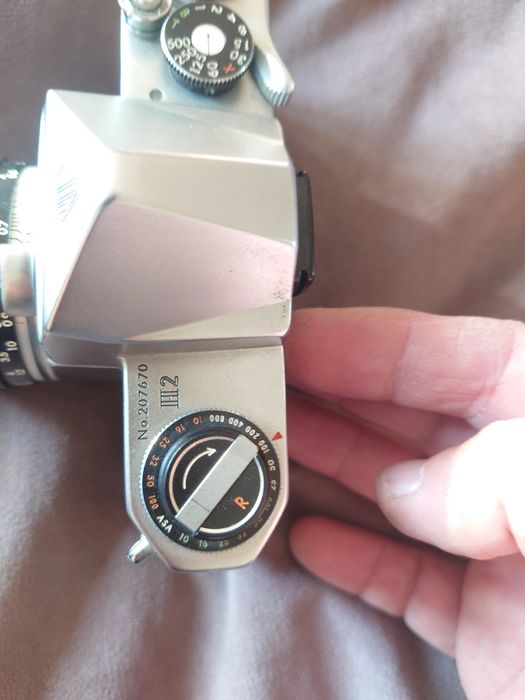 SLR Asahi Pentax H2 cu Auto-Takumar  55mm f2