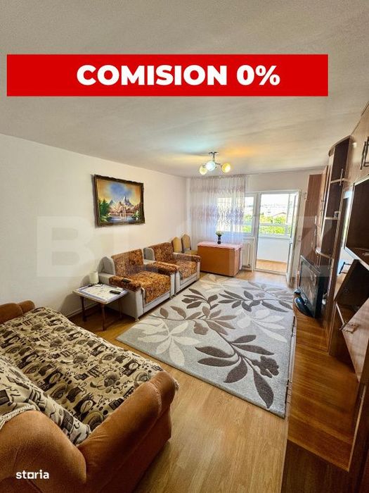 Apartament cu 2 camere, 50.67 mp, parcare, zona Tractoru — fotografia 1