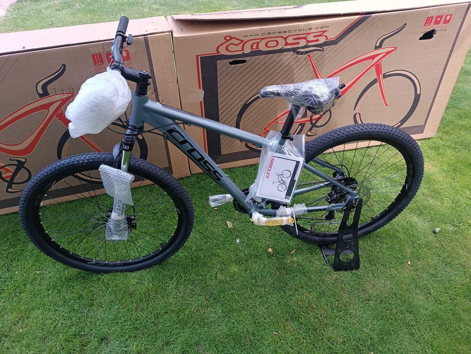 Алуминиев планински велосипед 27.5" Cross GRX 8 HDB размер  S