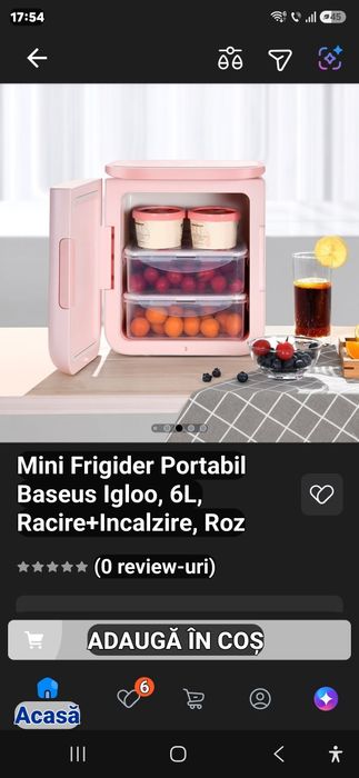 Vand mini racitor Baseus.