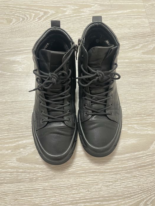 Зимние кожанные кеды 40 р Respekt)