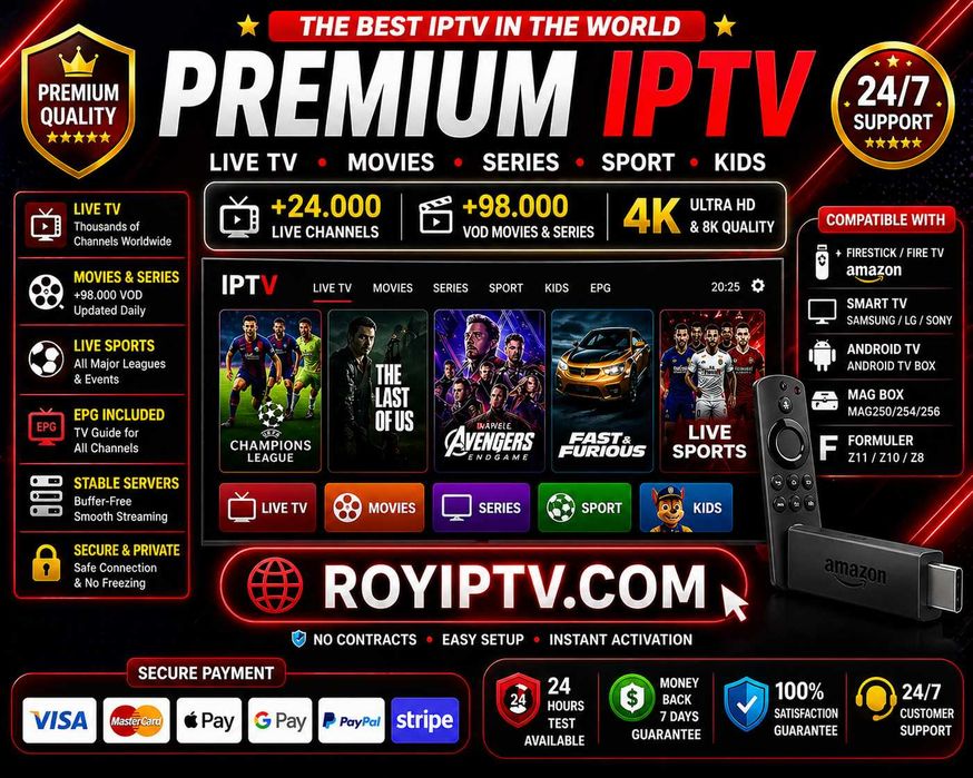 Instalare IPTV Android TV, Firestick, MAG