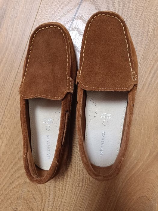 Mocasini Reserved din piele naturală, măr. 36 – stare foarte bună