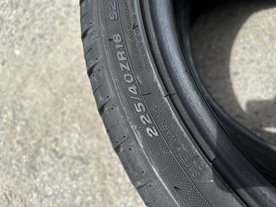 Два баллона – 225 / 40 / 18