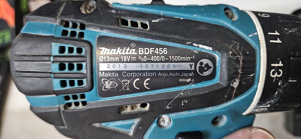 Комплект Винтоверт Makita BDF465