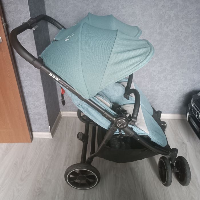 Намалена Количка за близнаци или породени JANE Twinlink, като нова