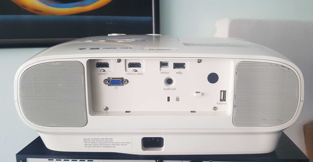 Epson EH TW 6700 Videoproiector Full HD 1080p 3LCD Projector Telec.