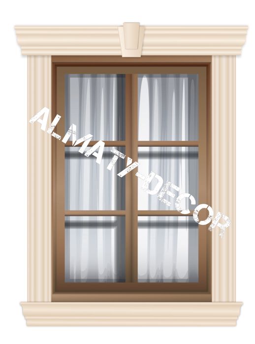 Обрамление окон из пенопласта