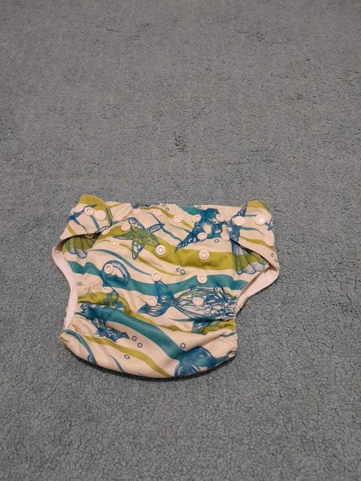 Lot 20 scutece textile cu inserturi si saculet