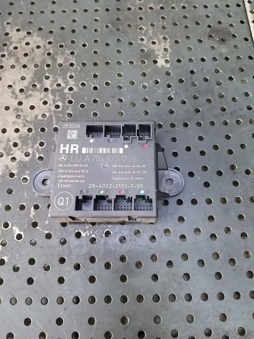Modul calculator usa dreapta spate mercedes c class w204 a2048701026 a2048200626 a2044421532