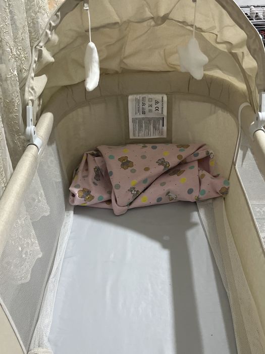 Детский электрический манеж