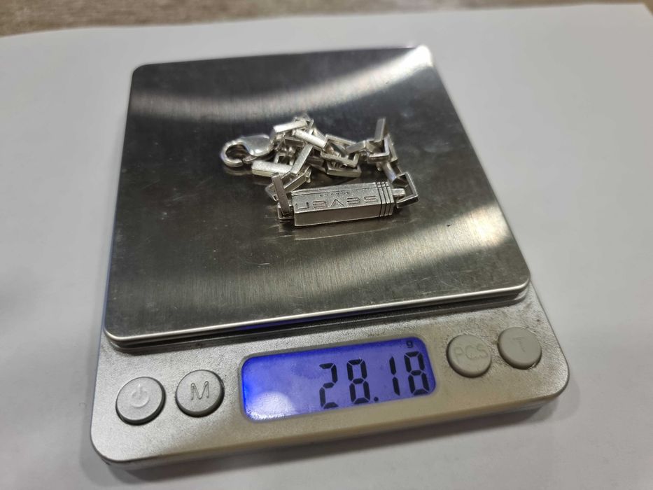 Сребърна гривна Seven London