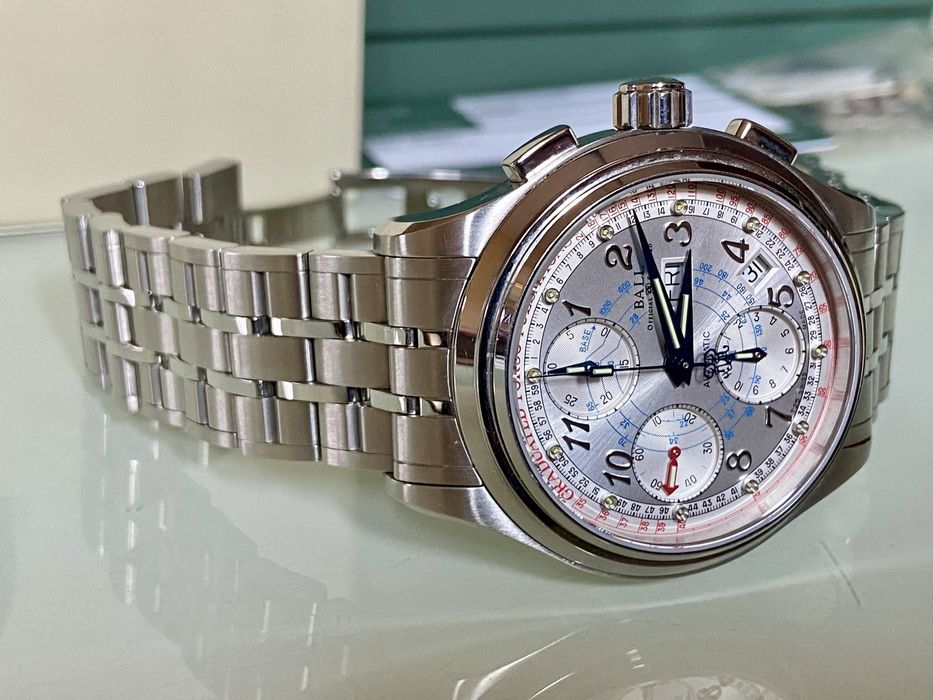 Часовник BALL Trainmaster Pulse Meter Automatic-CM1010D-SJ-WH