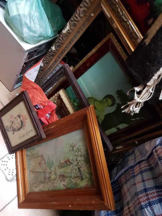 Rame Vechi Diferite Dimensiuni Lemn Pentru Tablouri Fotografii Lucrari de arta Grafica Pictura Desene Schite Rama Veche