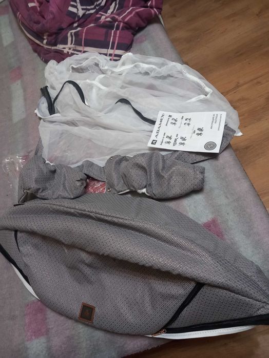 Бебешка количка със кош за новородено!