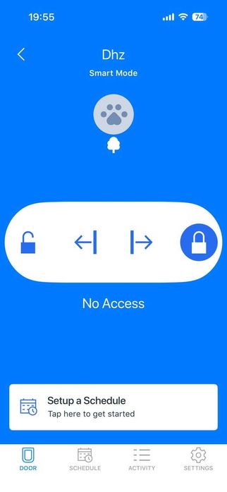 Usa pentru animale de companie PetSafe SmartDoor dimensiune M