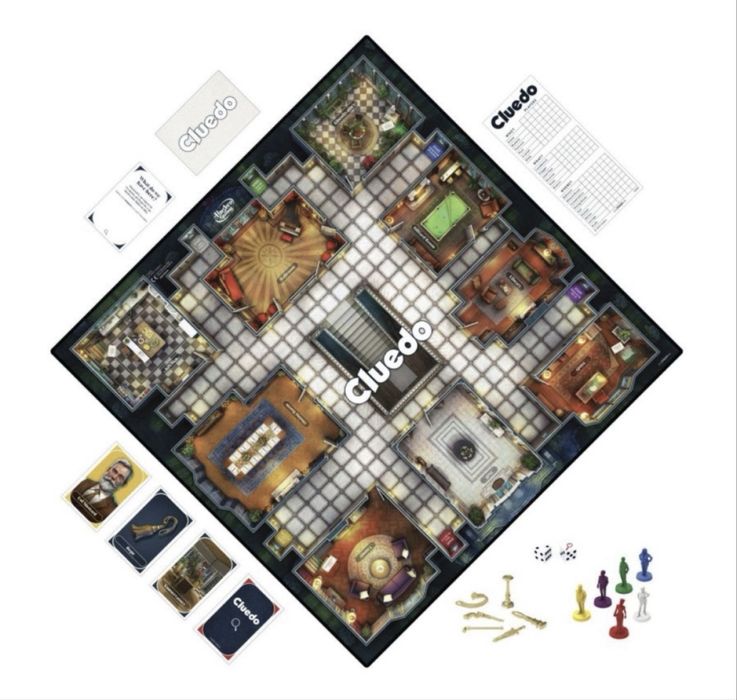 Настолна детективска игра Cluedo Classic (Refresh) - Семейна игра, семейни игри, за цялото семейство, фетска игра, за деца и за възрастни