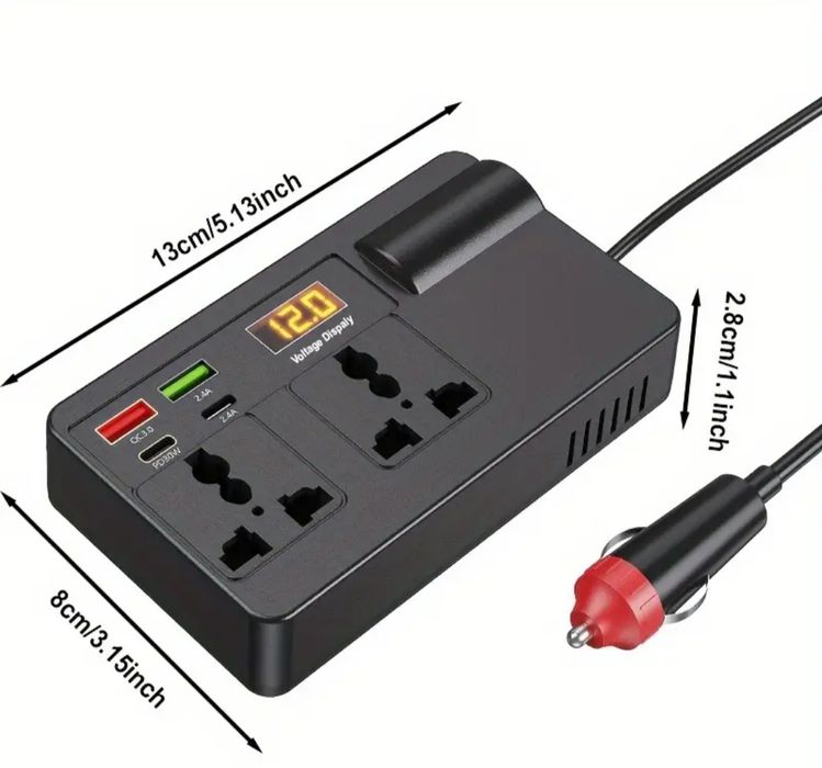 Инвертор 12v24v на 220 v