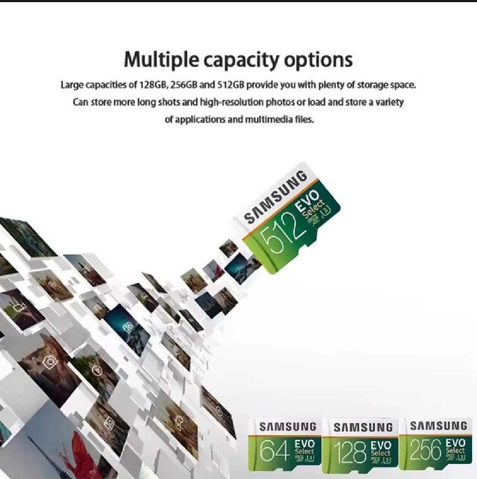 SAMSUNG EVO Select 1TB microSD с възможност за безплатна доставка до Speedy автомат