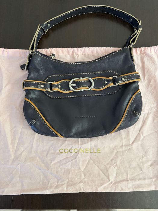 Чанта coccinelle кожа