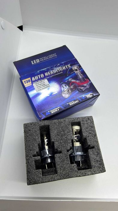 Set 2 bucati becuri led H7 12V, 28000LM, lumina alba, 280W, 6000K