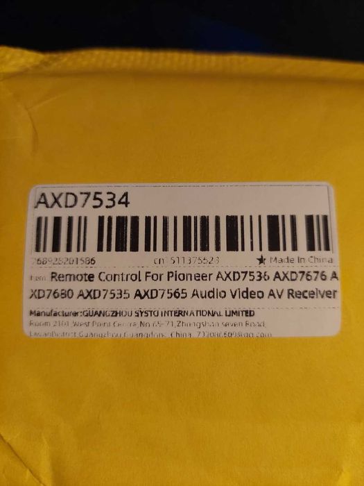 Telecomanda receiver Pioneer AXD7536 AXD7676 AXD7680 AXD7535 AXD7565
