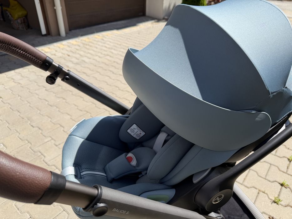 Cybex Balios S Lux 2025 3в1 в цвят Stormy blue