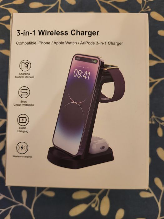 Incarcator Retea Wireless Tech-Protect A26 - Negru