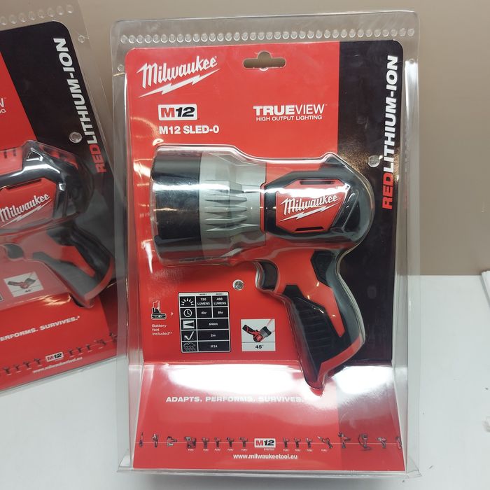 Milwaukee LED акумулаторен фенер  M12 SLED-0