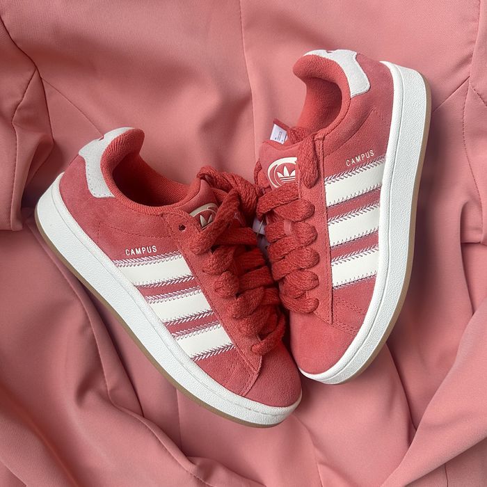 Pantofi Sport Adidas Campus 00 Roz Corai Alb - 100% originali