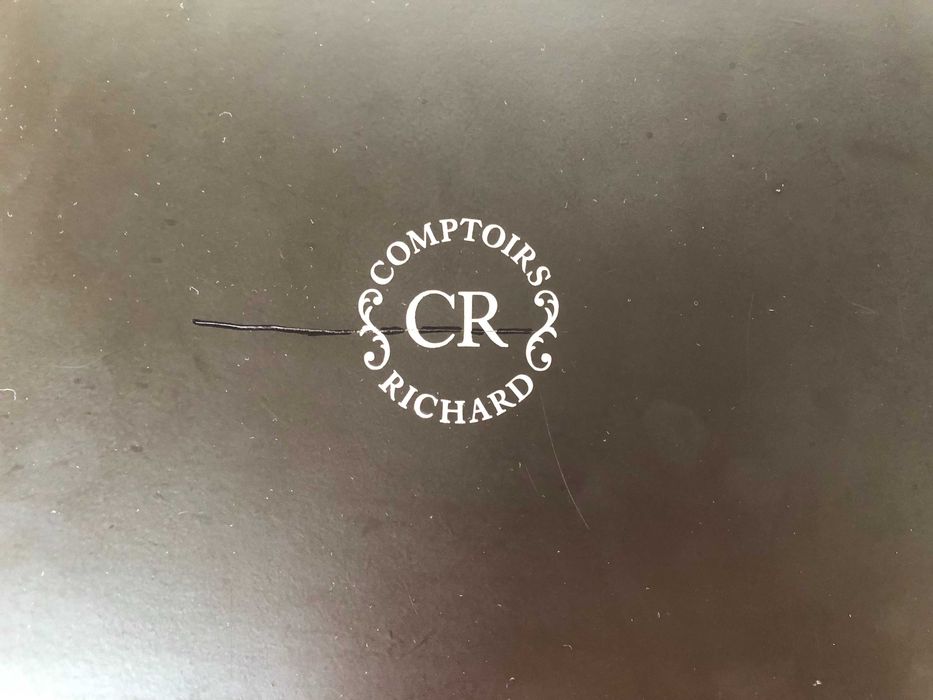 Кутия за чай Comptoirs Richard Paris, дървена, масивна, 10 отделения