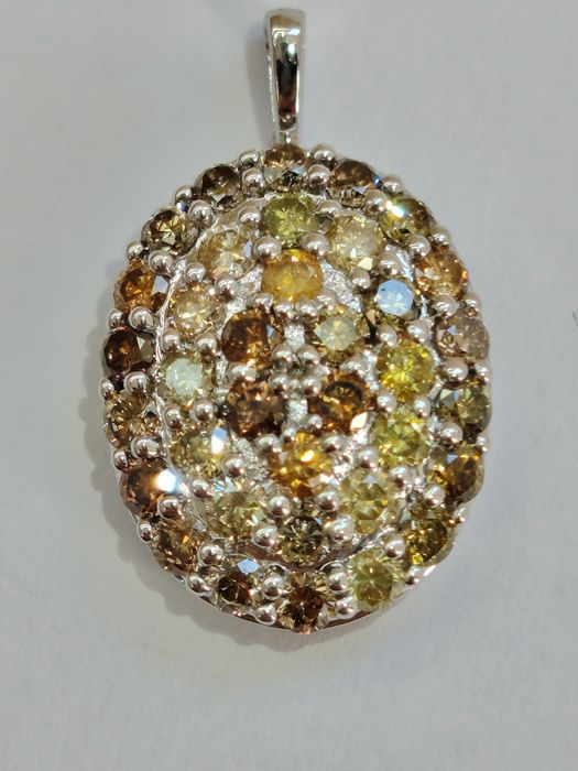 Pandantiv cu diamante 0.95 carate