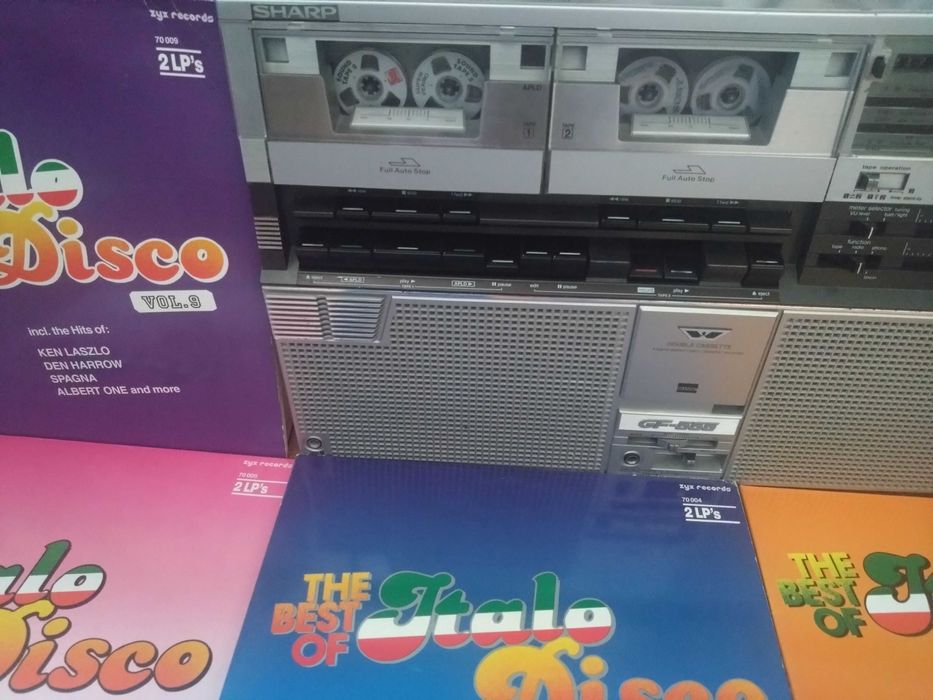 SHARP GF-555X Radio-Casetofon Stereo Radio-Tape Recorder