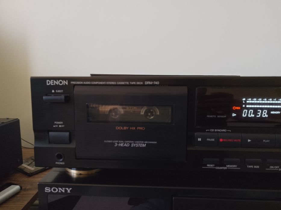 Deck Denon DRM 740/Telecomanda
