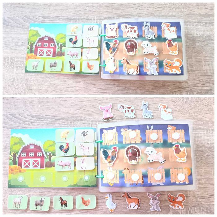 Книжка-игра "В царството на животните"