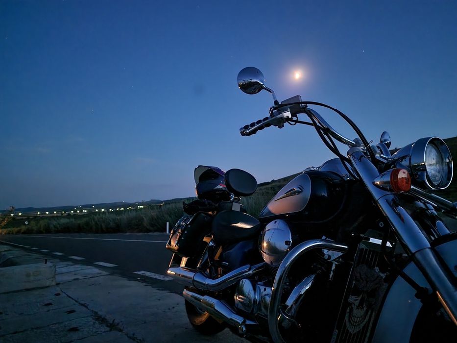 Plimbare cu motocicleta chopper