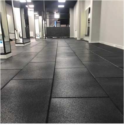 Гумена Каучукова настилка 100 х 50см х 2 см, Фитнес Настилки