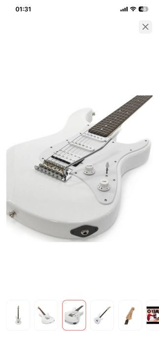 Электро гитара Yamaha Pacifica 012 WH