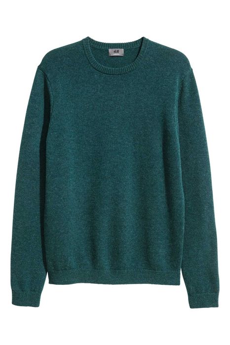 H&M 5 pulovere premium unisex lână măr. S/M talie=105 cm, noi+eticheta