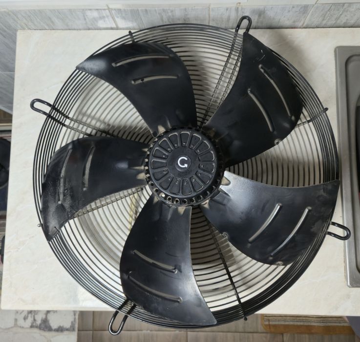 Осевой вентилятор 500 мм на 380 вольт