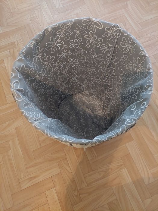 Плетен кош за пране