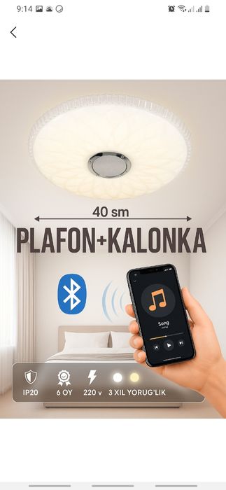 Plafon + Kalonka