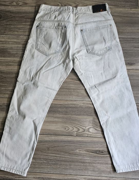 Мъжки дънки Zara бели