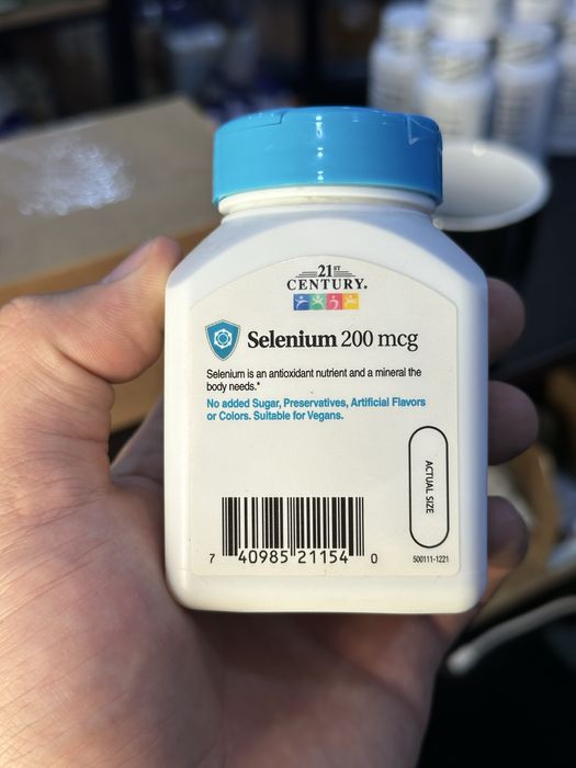 21 Century Selenium 200 mcg 60 капсул