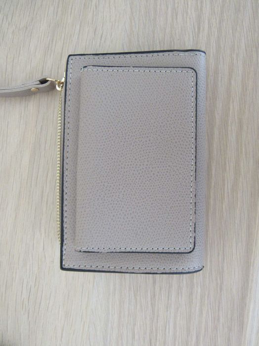 Дамско портмоне 2 в 1 от естествена кожа, ново, Монголия