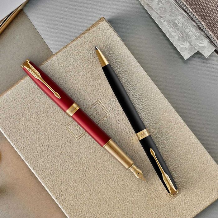 Химикалка Parker Sonnet Luxury, Черно мастило