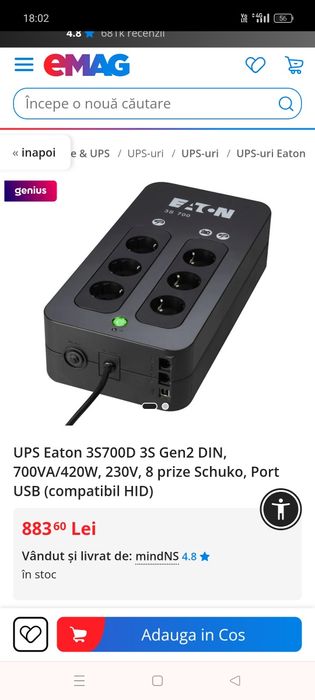 Priză Eaton  3s-700