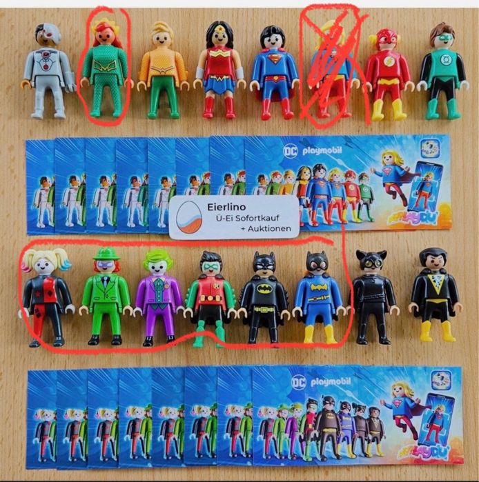 Kinder DC playmobil